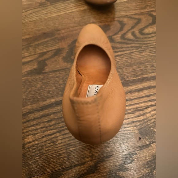 Lanvin Ballerina Wedge Heels Size 37.5 - Picture 7 of 10